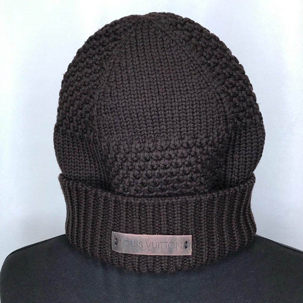 Authentic Louis Vuitton 100% wool beanie/toque - Picture 1 of 9
